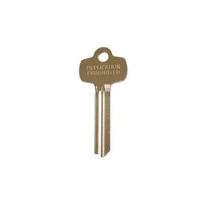 Stanley Best 1A1D1KS473KS800 Standard 7 Pin D Keyway Key Blank KS473