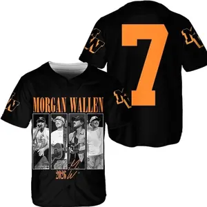 Morgann Wallenn 2026 Tour Baseball Jersey - Country Music Fan Merch