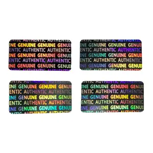 200pcs/400pcs 30x15mm Security Warranty Void Tamper-proof Genuine Authentic Hologram Labels Stickers for Packaging Sealing
