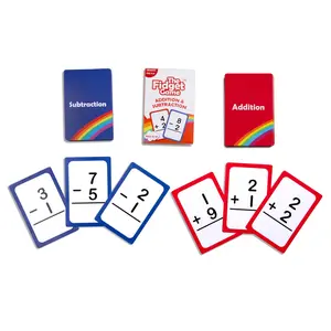 Pre-K and K, Addition and Subtraction Card Pack