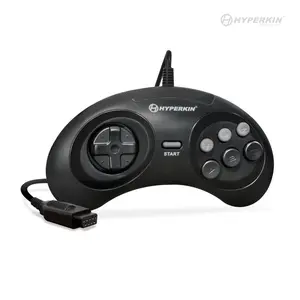 Hyperkin GN6 Controller for Genesis, Eight Way Directional Pad, 6ft Cable, Retro Gaming, Controllers, Classic Gaming,  D Pad, Wired Controller
