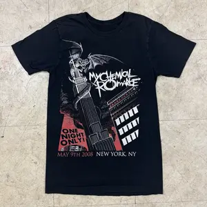 My Chemical Romance T Shirt | 2008 Y2K NYC Emo Band Tee | Collection Music Band Tee | Music T-shirt | Music Style | Gift For Him | Gift For Her