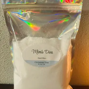 Candle Sand with Wicks Colored Pearled Candle 1 lb DIY Bead Powder Sand Wax Making Kit Refillable Non Toxic for Handmade Wedding Party Decorations with 4 weeks