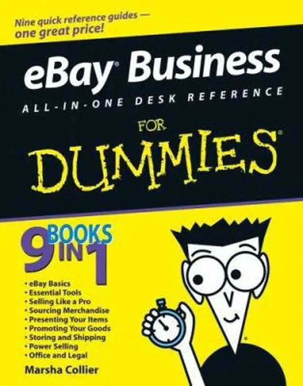 USED-eBay Business All-in-One Desk Reference For Dummies by Marsha Collier (Paperback)