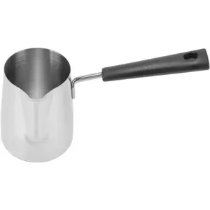 350ml Stainless Steel Turkish Coffee Pot & Coffee Decanter Milk Warmer for Coffee Butter Melting Espresso