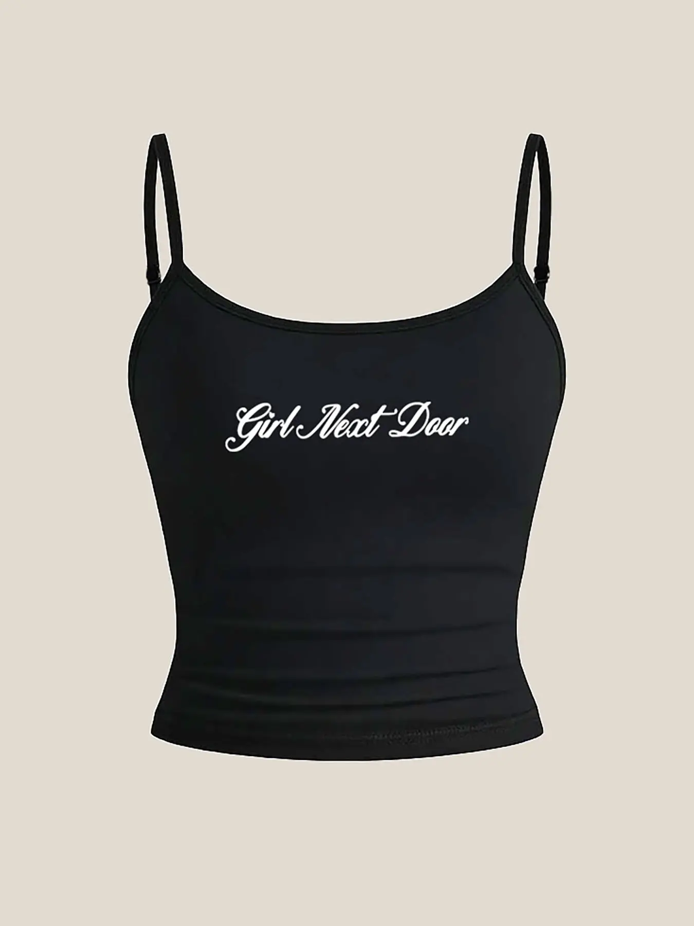 1 piece of women's fashion slim fit daily versatile long suspenders hot girl style Camisole Tops