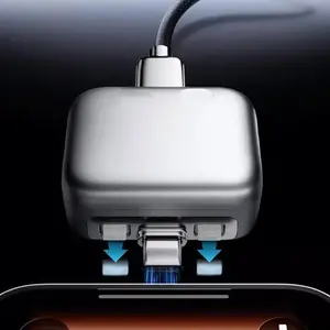 140W smart auto stop charging adapter, 2026 upgraded AI auto power-off fast charging adapter, full charge disconnect to prevent overcharging, safety bridge for USB‑C cable phones and laptops