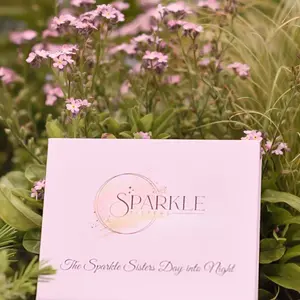 Sparkle Sisters Day into Night Eyelashes - Lightweight Makeup Cosmetic for Day & Night Looks - High-Quality Fibers - Flexible Bands - Glue Not Included