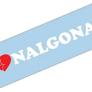 i love nalgonas decal
