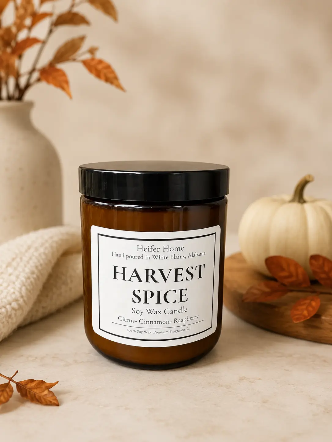 Heifer Home 8 oz. Candle| Fall Collection