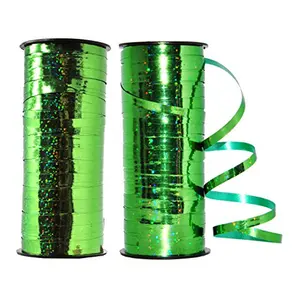 5mm 200 YDs Metallic Curling Ribbon for Gift Wrapping Metallic Ribbon for Balloon String Party Holiday Decorations Shiny Crimped Curly Ribbon