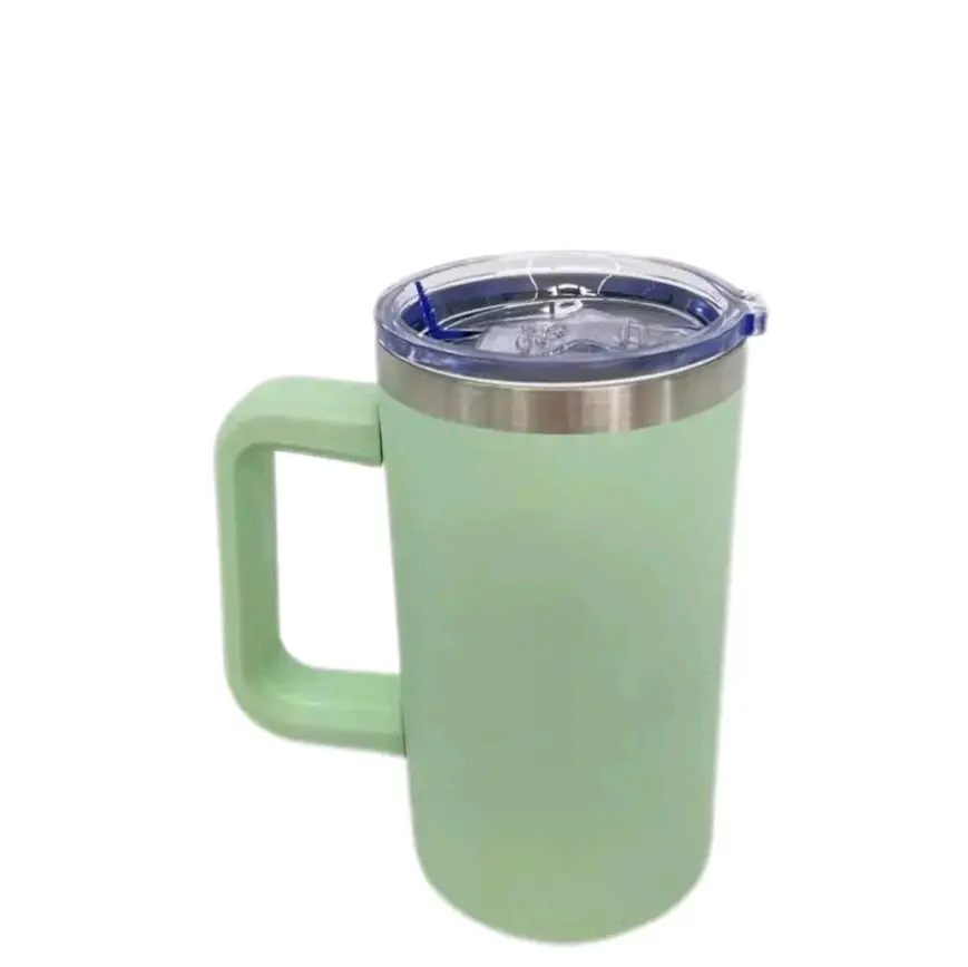 20 oz Compact Modern Leakproof Reusable Vacuum Insulated Tumbler - Stainless Steel Insulated Bottle, Portable Kitchenware Drinkware Flasks for Daily Beverage Use