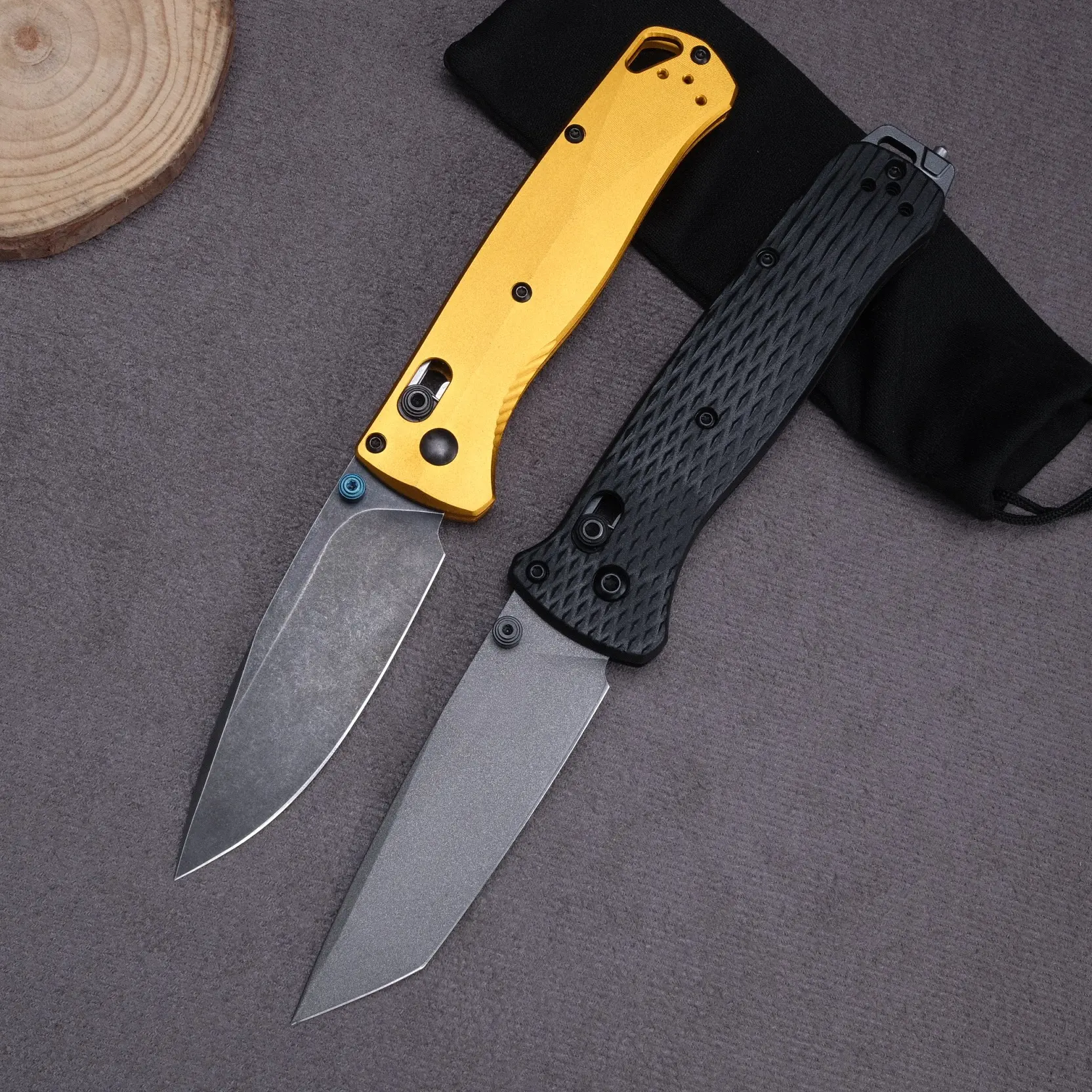 537 Compact Folding Knife, EDC Survival Tool with High-Hardness, Anti-Corrosion Blade for Outdoor Camping and Fishing