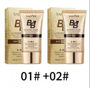 High-coverage waterproof snail BB cream - matte finish, long-lasting moisturizing and oil control, creates a natural makeup look, refreshing and non-greasy, perfect for makeup beginners, a great gift for Mother's Day, Christmas, and Valentine's Day.