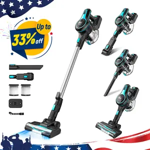 INSE Cordless Vacuum Cleaner for Home,Upgraded 30kPa/40Mins Stick Vacuum Lightweight with Self-Standing, pet lovers N520 Memorial Day Sale