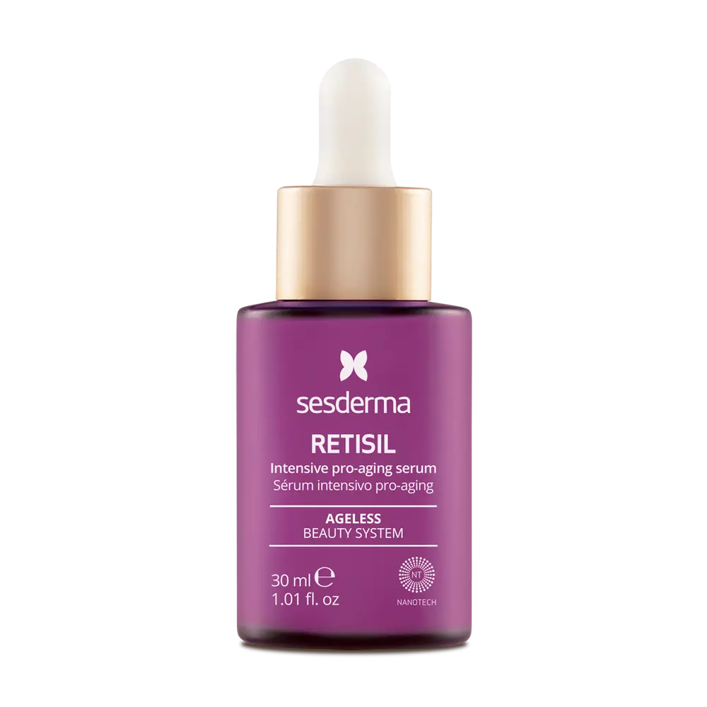 Sesderma RETISIL Intensive Pro-Aging Serum Firming Skin Repair 30ml for Flaccidity Wrinkle Reduction & Even Complexion