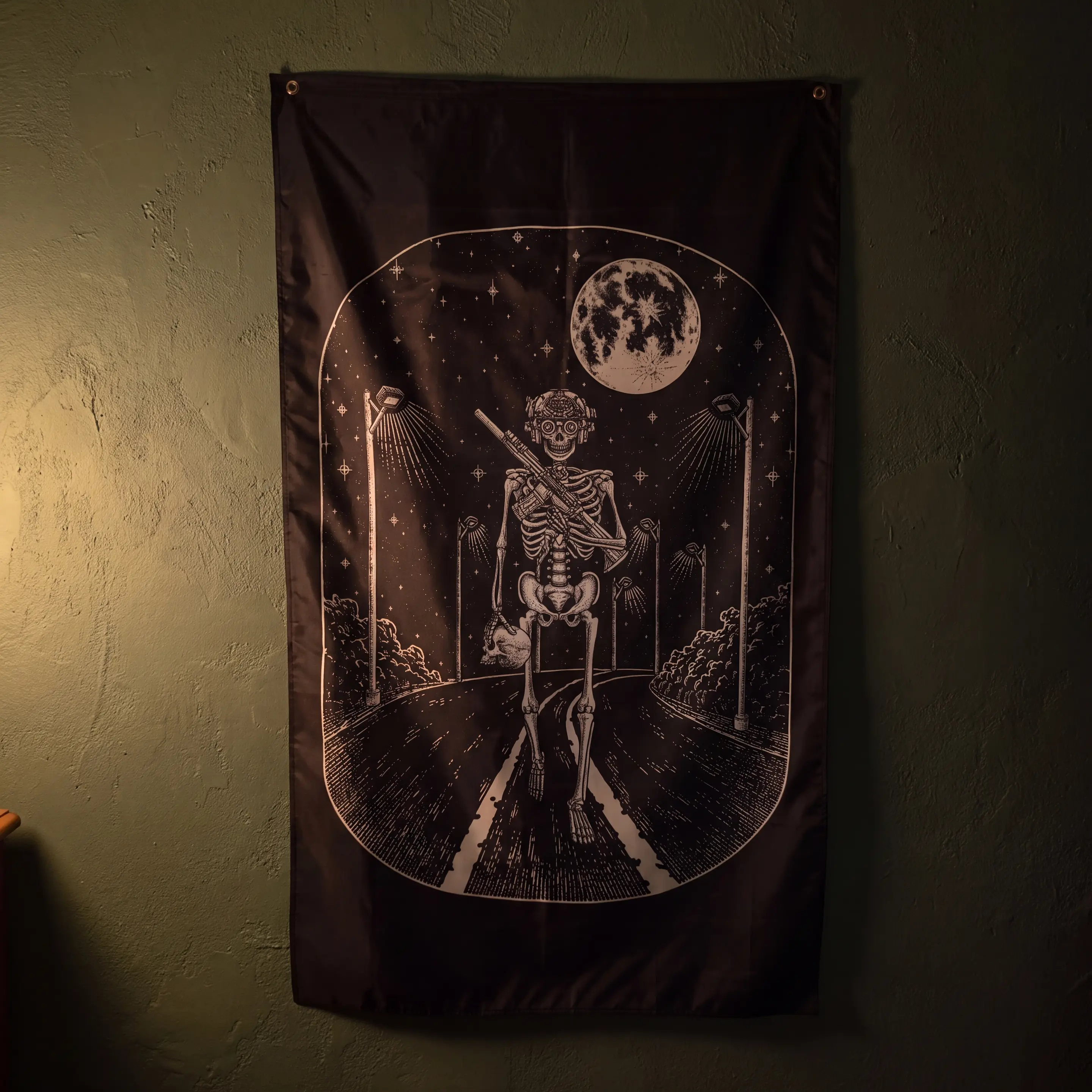 STREETS FLAG, 3'X5' Durable lightweight indoor flag, high quality print, banner