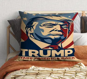 Trump Take America Back Design #5 Set of 2 Throw Pillow