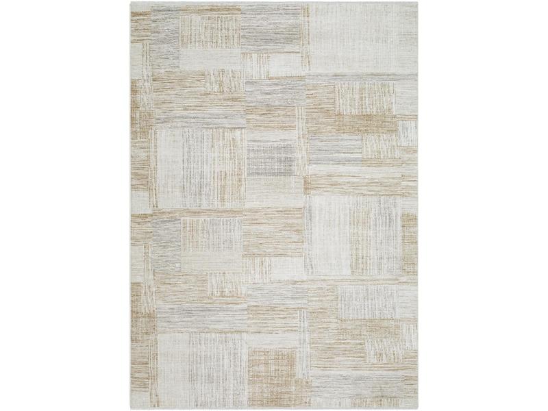 Livabliss Emory EMO2311 Machine-Woven Round Home Decorative Rug - Fringe Detail, Light Silver & Sterling Grey Dual-Tone Polyester, Medium Pile, 6ft11in x 6ft11in (83.46in W x 83.46in L) Indoor Large Circular Area Rug, Circular Area Rugs