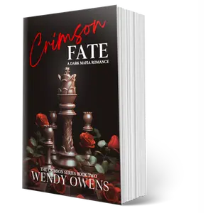Crimson Fate Signed Paperback romance lover