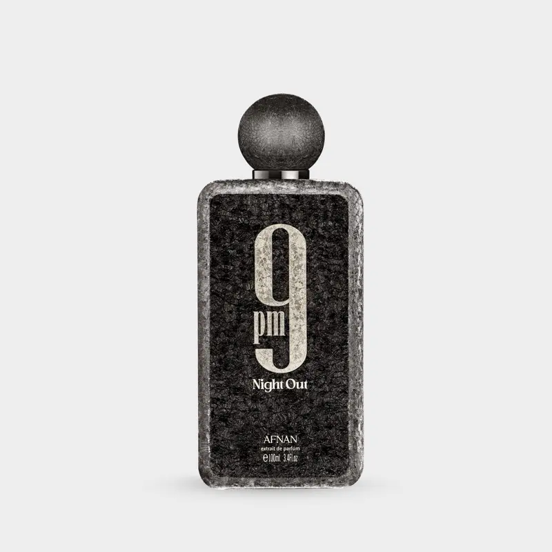 Afnan 9 PM Night Out Unisex Extrait de Parfum, 100ml (3.4 oz)