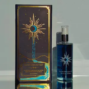 Dr. Mondragon's Moon Dragon Oil - 3.8 Fl Oz (115G) Calming Massage Oil with Blue Tansy & Arnica for Post-Workout Wind-Down