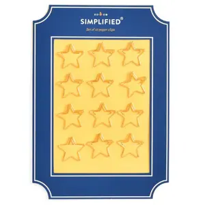 Star Paper Clips Star Paper Clips