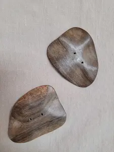 55mm Wood Freeform Button