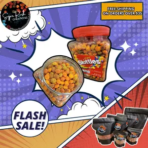 SugarRushCreationsLA Skittles Enchilados Chamoy Skittles - chewy spicy gummy candy