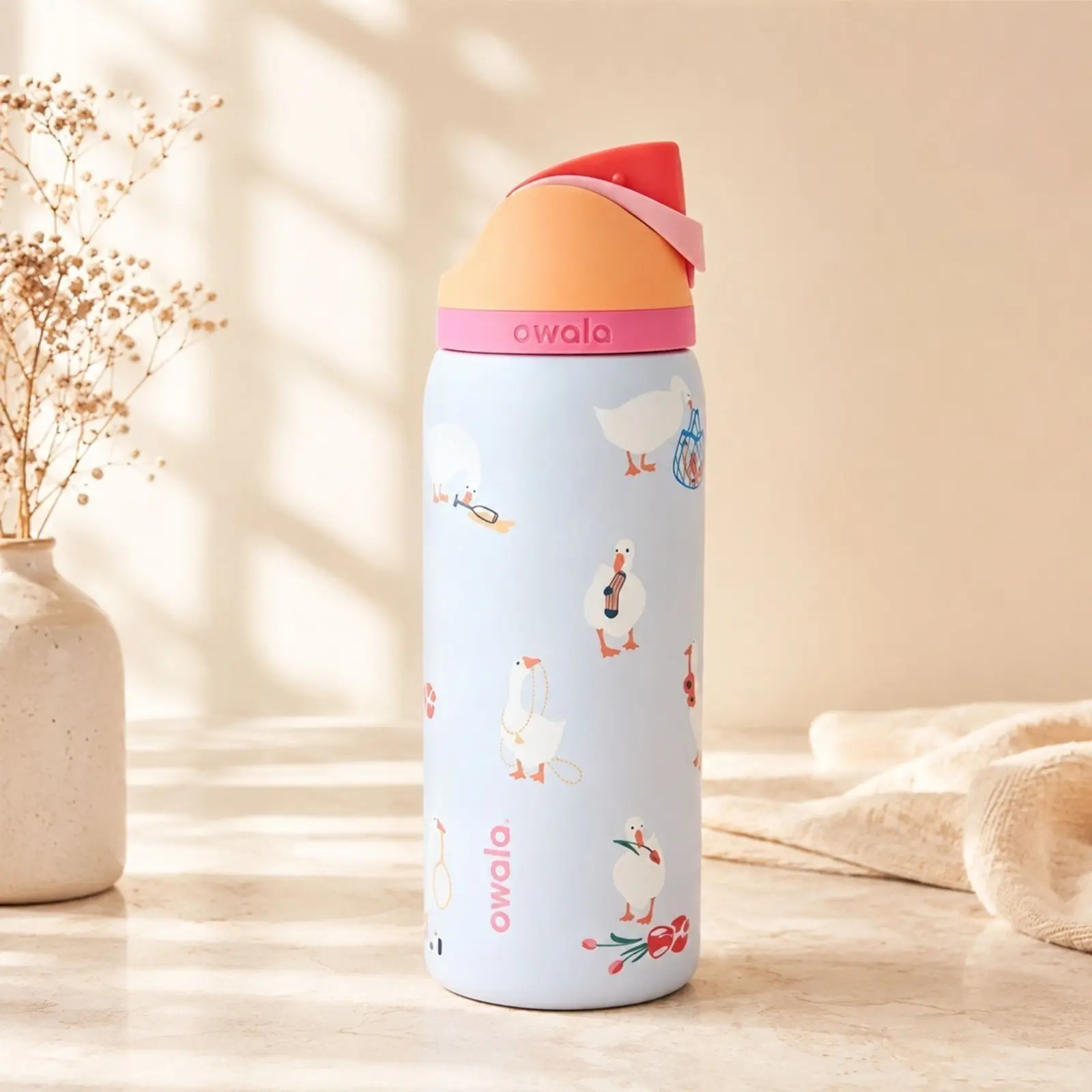 Owala Silly Goose Freesip 32OZ Limited Edition Water Bottle With BOX | US STOCK