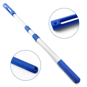 Three-section Aluminum Telescopic Pool, Lightweight and Durable, Adjustable Telescopic Pole,for Skimmer Net,Brush,Vacuum Head