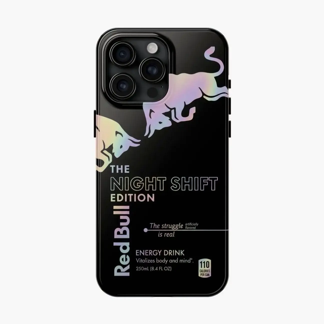 Red Bull Energy Night Shift & Neon Editions Drinks phone case For iPhone 17 16 15 14 13 12 11 X XR Max Mini Plus and Samsung S25 24 23 22 Ultra E