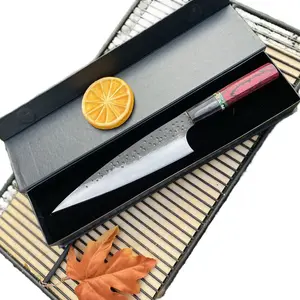 D2 Steel 13 Inch Chef Knife with Pointy Edge, Gift Box Included Outdoor Multi-Purpose