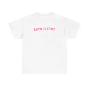 Saved by Grace Tee Cotton Fabric