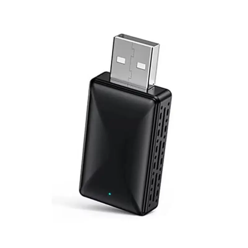Wireless Car Adapter, Plug and Play Car Wireless Adapter, USB Car Wireless Adapter, Car Box Compatible with CarPlay & Android Auto