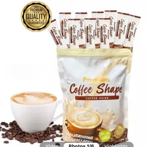 Hot Glowing Detox Premium Coffee Drink - 10 Sachets, Premium Quality Beverage, Smooth and Refreshing Taste - Bean