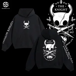 [Soulsborne Style] Vintage The Knight Born In the Abyss - Hollow Knight Unisex Hoodie, Soulsborne Gaming Apparel, Game Shirt, Video Game Clothes, Boy Merch, Gift For Him, Gift For Her, Soulslike Streetwear
