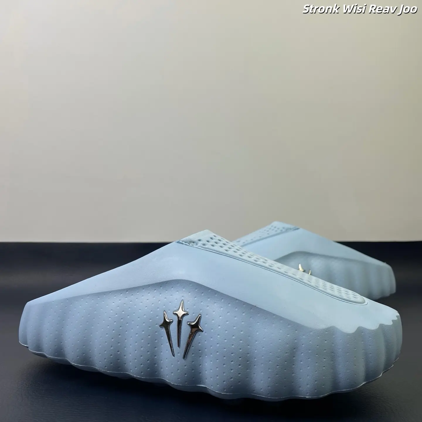Brand New Sealed Original Box Unisex Baby Light Blue EVA Slide Sandals Blue Dot Massage Non Slip Quick Dry Breathable Mesh Indoor Bathroom Beach Gym Casual Slip On Trainers