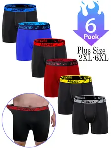 Men's Fashion Solid Color Plus Size Briefs, Breathable Comfort Elastic, Durable Casual Sports Underwear, Ideal for Running, Gym, Boxing, Workout Gym Underwear