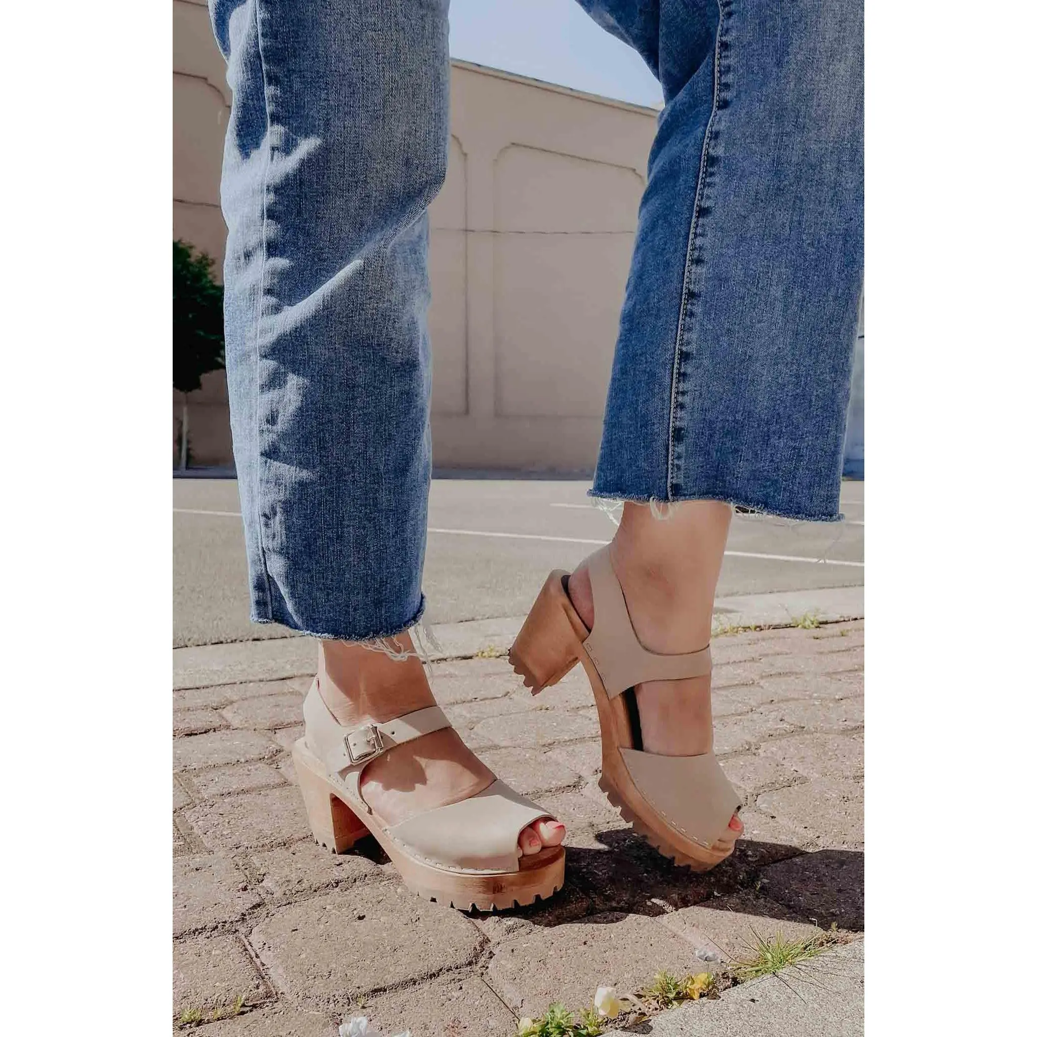 MIA Greta Clogs- Taupe