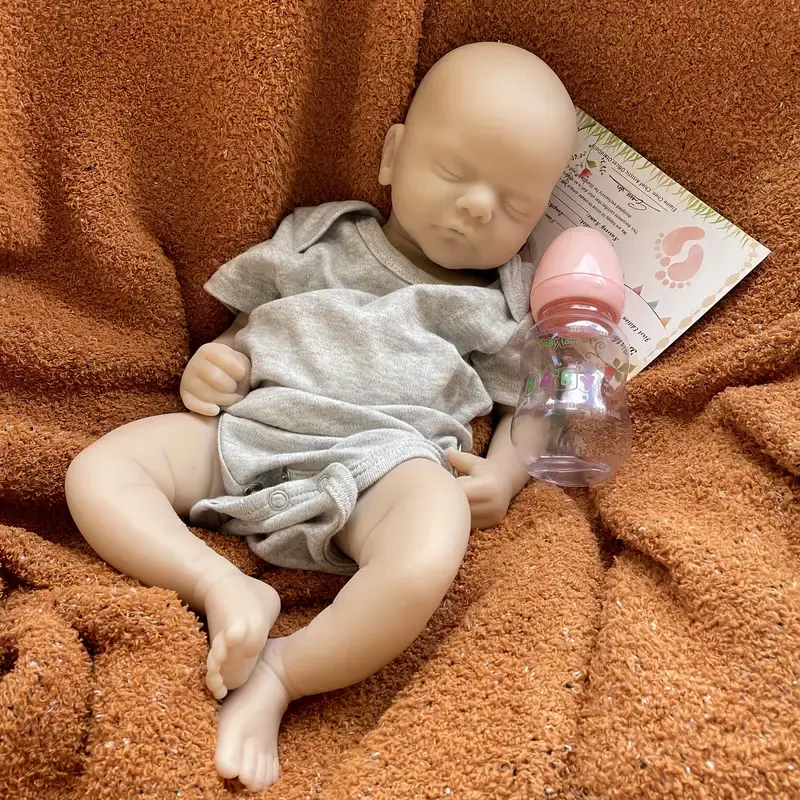 Unpaintd Silicone Girl Doll