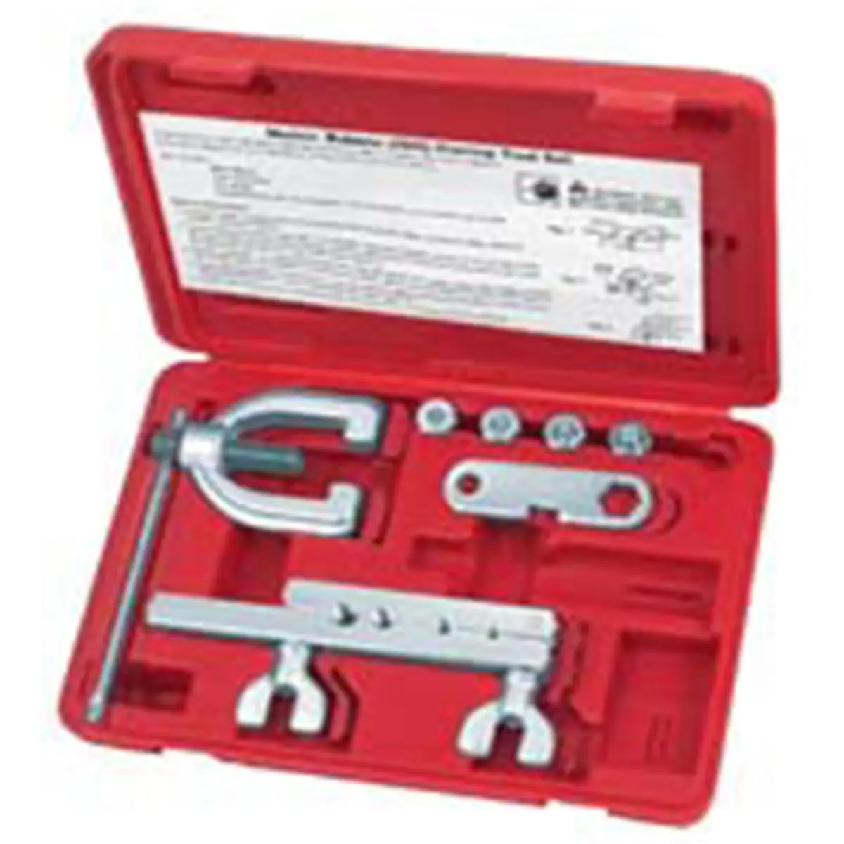 212 MAIN Bubble Flaring Tool Kit Set for Automotive Repair, On-Vehicle ISO Standard for 4.75-10mm Brake Lines on European, Japanese & Domestic Vehicles, with Plastic Case, 212 Main Iso Standard Bubble Flaring Tool Kit, On-Vehicle Automotive Repair