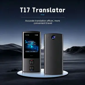 Real-Time Voice and Image Translator, Smart Mini Ai Chat Robot, Portable Translation Device for Business Travel and Learning