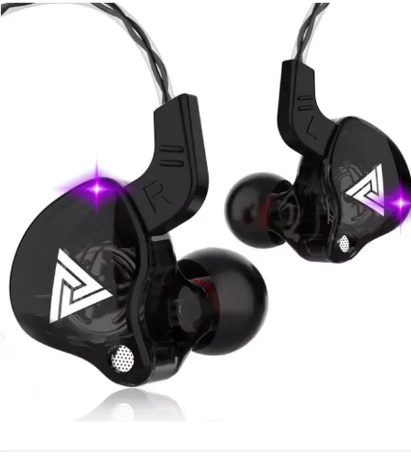 QKZ AK6 3.5mm Wired Earphones HiFi Sound Quality Gaming Headset with Bass for Gamers Affordable In-Ear Earbud