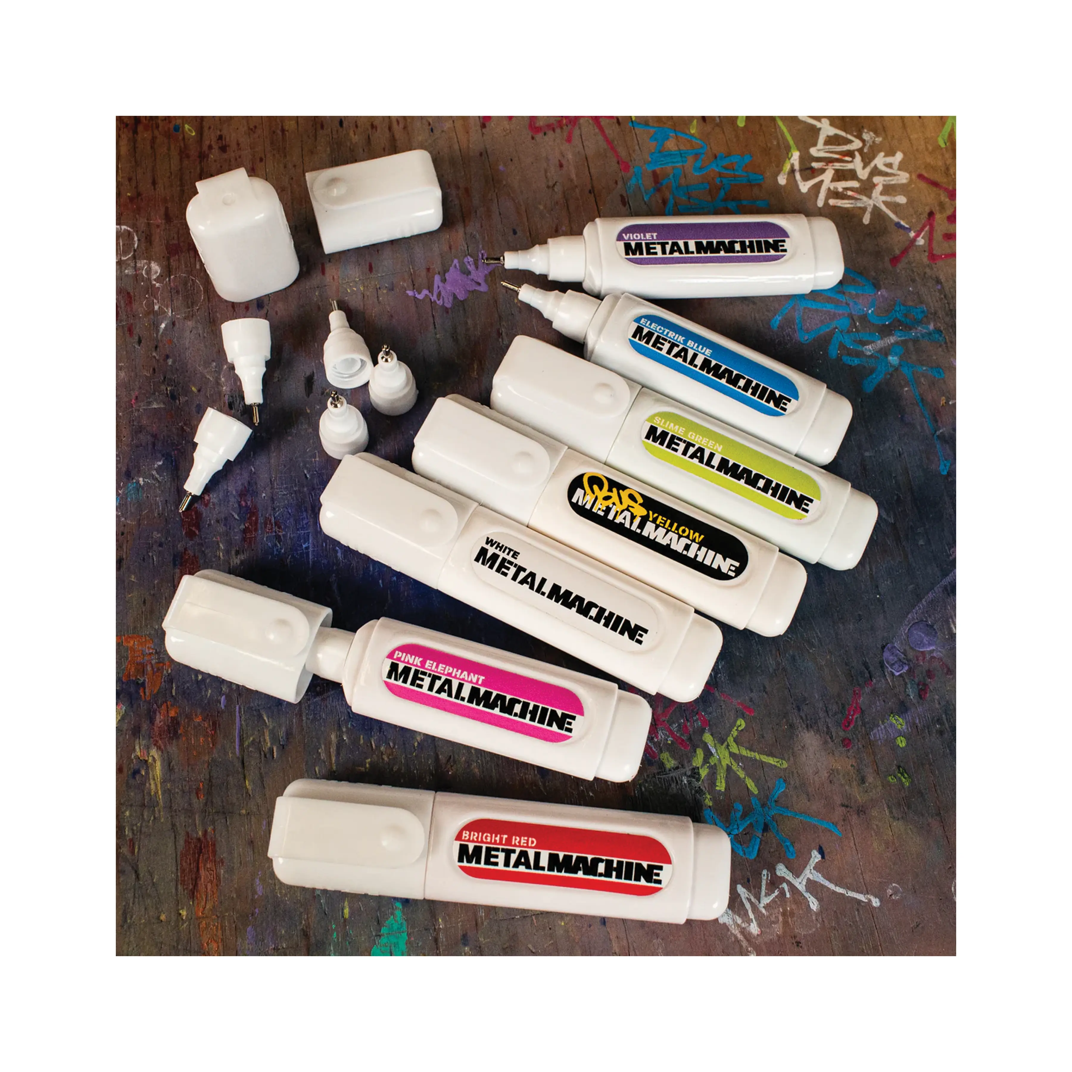 Metal Machine Metal Tip Paint Marker Metal Machine Metal Tip Paint Marker