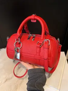 Women's Elegant Handbag, Unique Bags, Fashionable Solid Color Purses Crossbody Bags for Daily Used, Casual Trendy Versatile High-quality Daily Commuting Bag