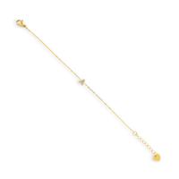 18K Gold Waterproof, Letter B