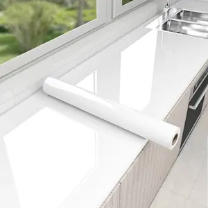 Kitchen Cabinet Waterproof & Oil-proof Sticker, Self-adhesive Kitchen Cabinet Liner, Kitchen Cabinet Refurbishment Sticker, Waterproof Wallpaper, Home Decor Supplies