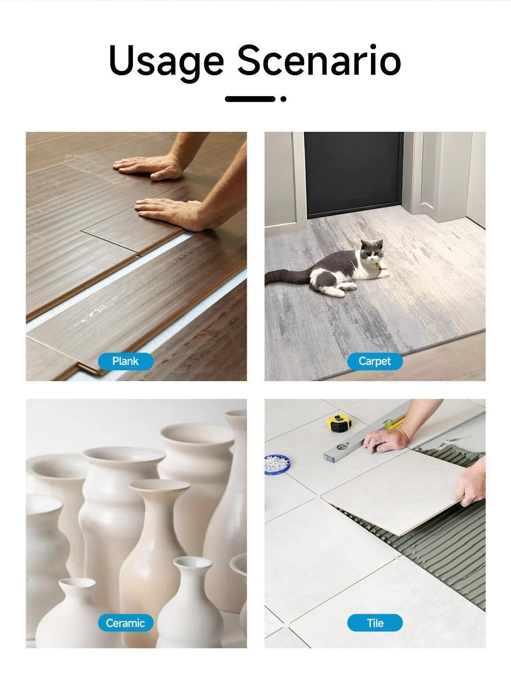 Contour Gauge with Lock, Adjustable Shape Duplicator Tool for Flooring Tile & Woodworking, DIY Home Improvement Tool Gift for Men