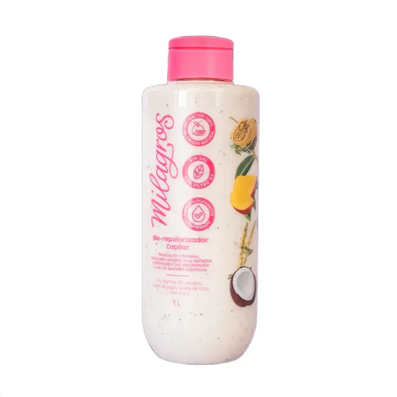 Milagros Bio-repolizer Liter Milagros 500ml Hair Repairer for Bleached or Abused Hair Intense Hydration and Deep Nutrition